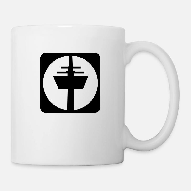 Köln Colonius Piktogramm - Tasse - Weiß