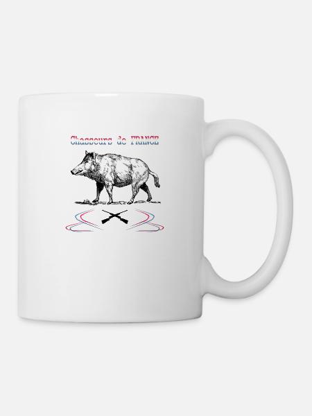 chasse_21 - Mug blanc - blanc