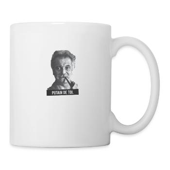 Putain de toi - Mug blanc - blanc - Droite