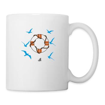 BREIZH MÉTÉO - BZH - HERMINE - BRETAGNE - DICTON - Mug blanc - blanc - Droite