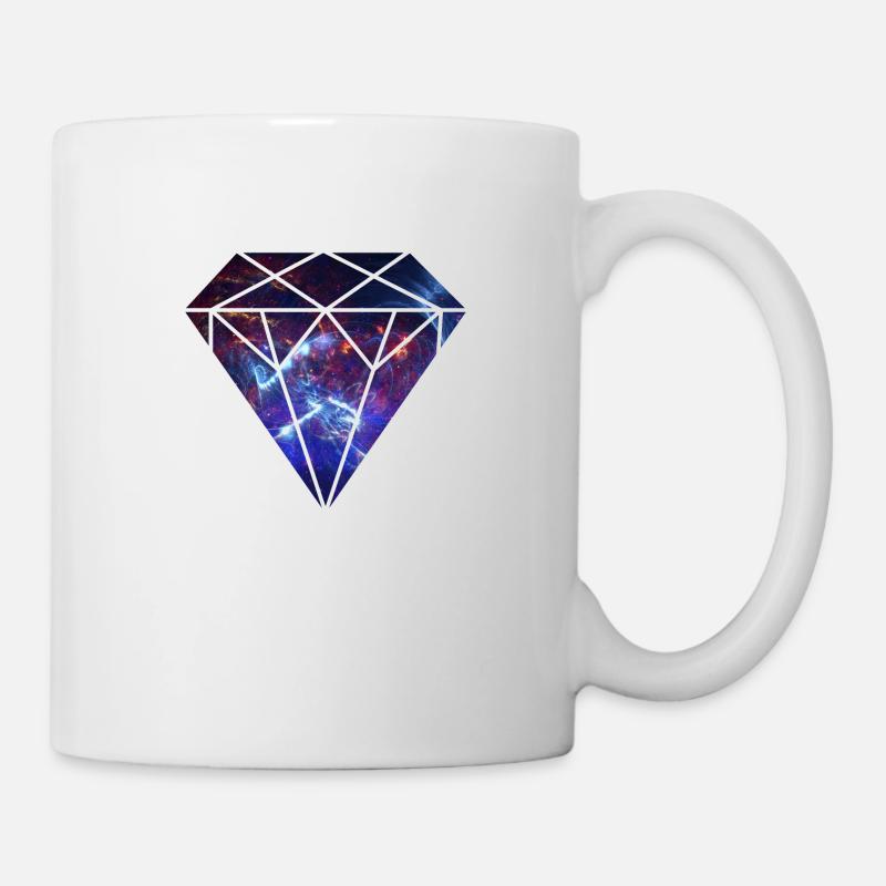 Space Diamond Nebula - Mug - white