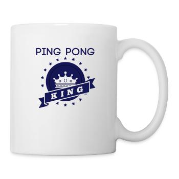 ping pong king - Tasse - Weiß - Rechts