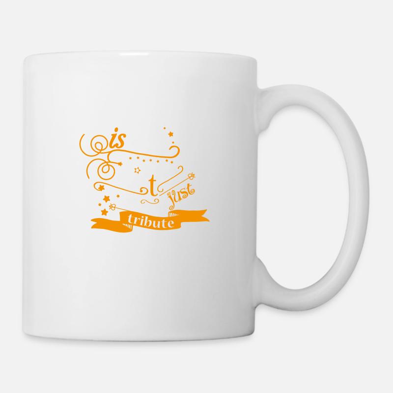 tribute white - Tasse - Weiß
