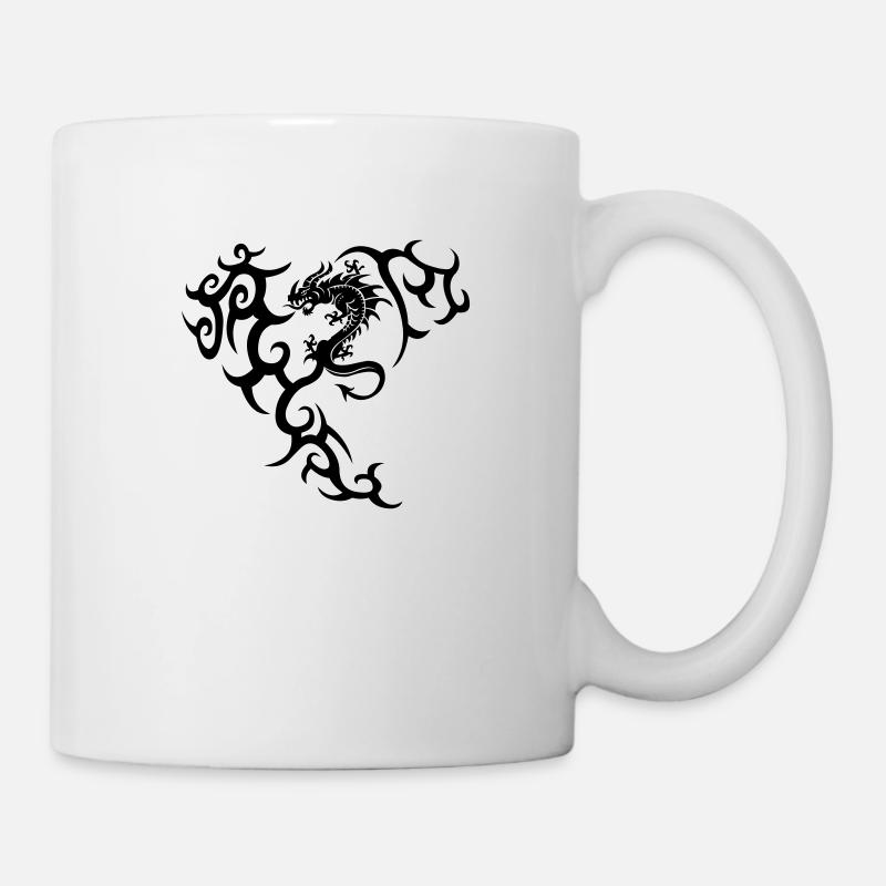 Yin et Yang - Mug blanc - blanc
