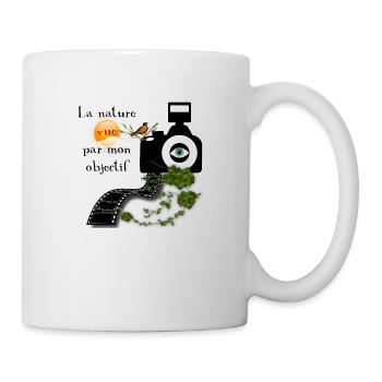 photographie - Mug blanc - blanc - Droite