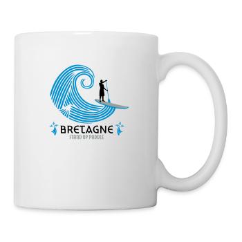 PADDLE BREIZH BRETAGNE - Mug blanc - blanc - Droite