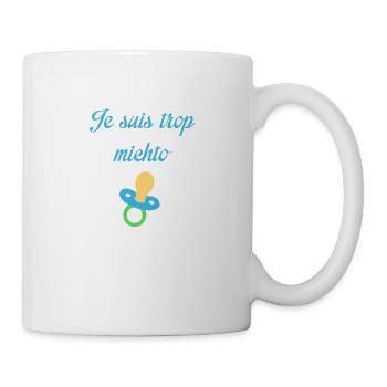 trop michto - Mug blanc - blanc - Droite