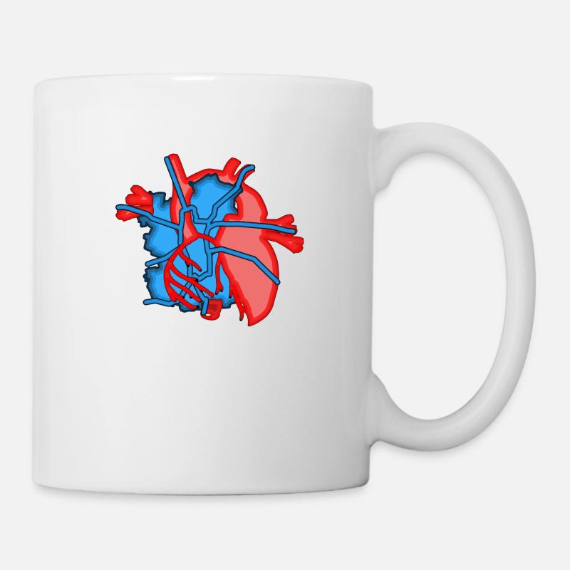 Boat in the Heart - Mug - white