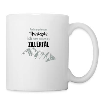 Therapie - Tasse - Weiß - Rechts