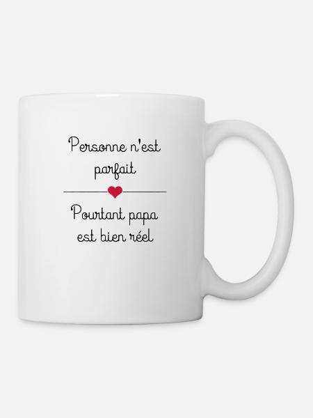 Papa - Mug blanc - blanc