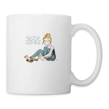 Woman top - Mug blanc - blanc - Droite
