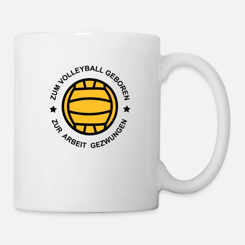 Volleyball - Tasse - Weiß