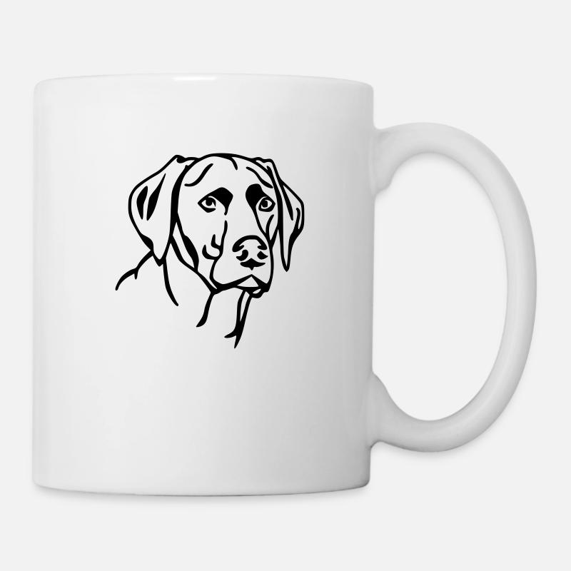 Labrador 2 - Tasse - Weiß