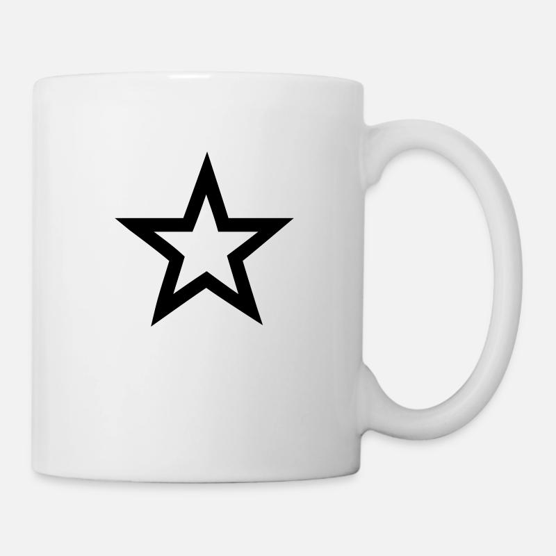 stern - Tasse - Weiß