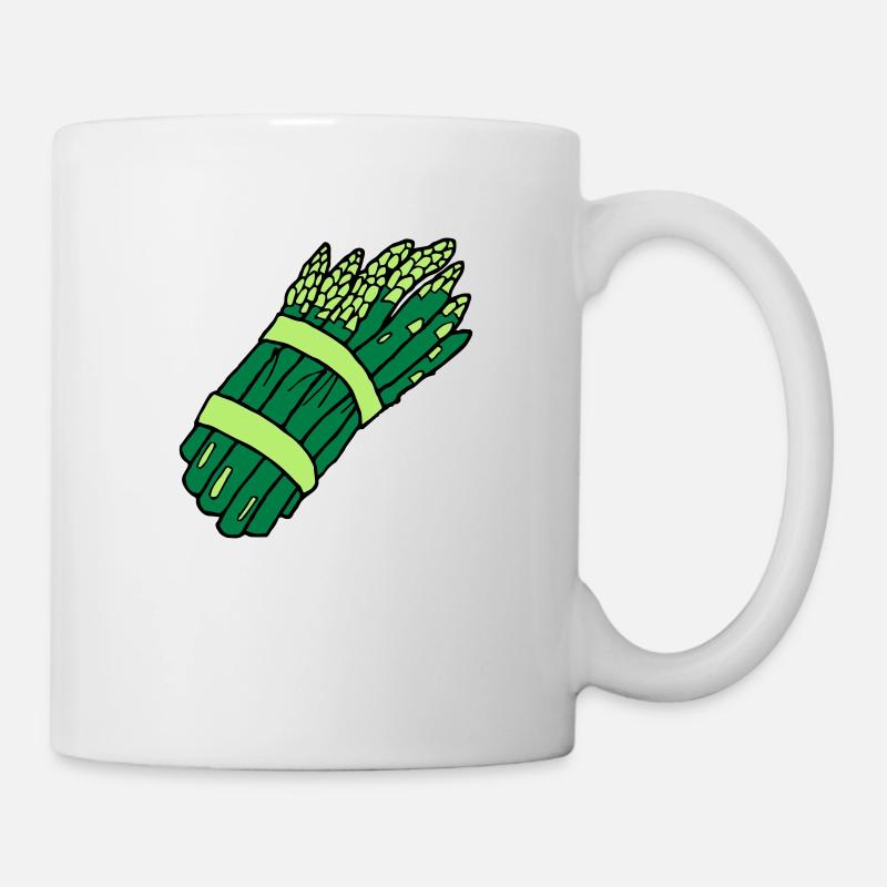 asparagus - Mug - white