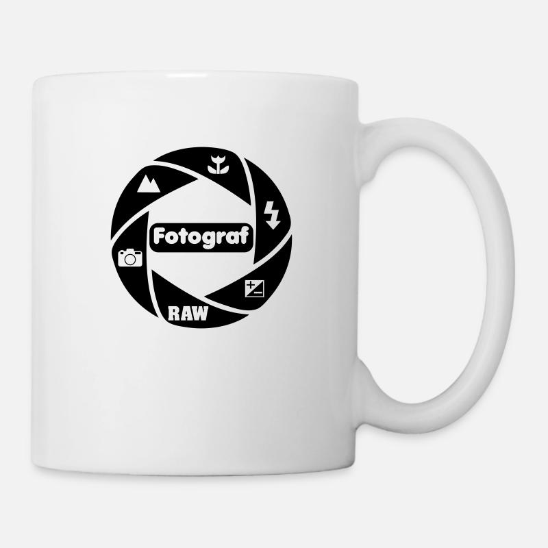 Fotograf - Tasse - Weiß