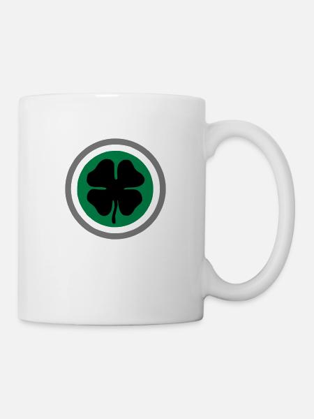Flogging Molly Shamrock - Tasse - Weiß