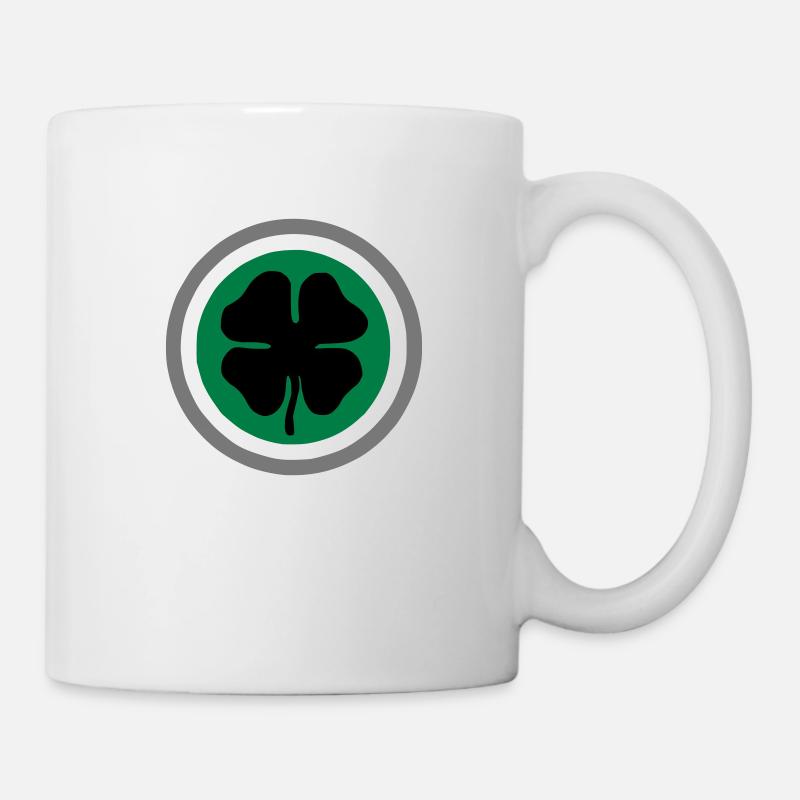 Flogging Molly Shamrock - Tasse - Weiß