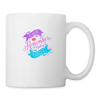 Reading to - Mug - white - Right