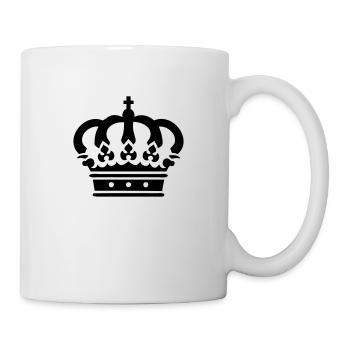 Crown (crown) 01.0 - Mug - white - Right