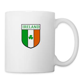 ireland hemblem - Mug blanc - blanc - Droite