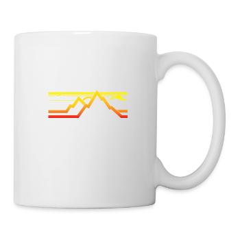 Mountains - Mug - white - Right
