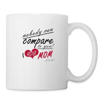 Mom - Tasse - Weiß - Rechts