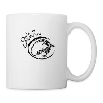 Black Caiman n°002 - Mug blanc - blanc - Droite
