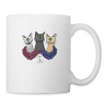 praisethecyclopscats - Tasse - Weiß - Rechts