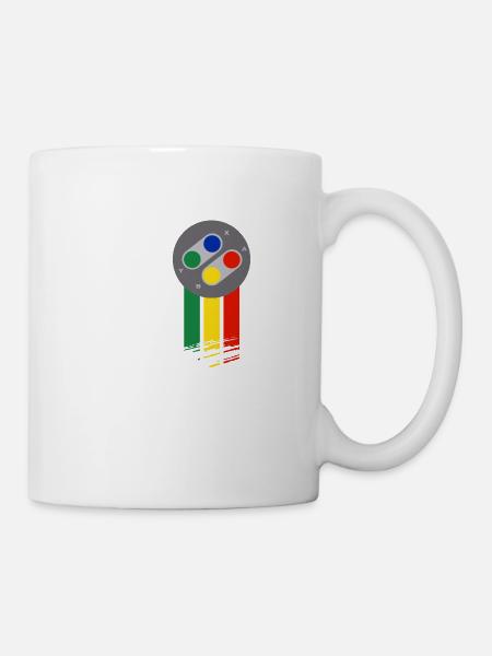 Famicon pad - Tasse - Weiß