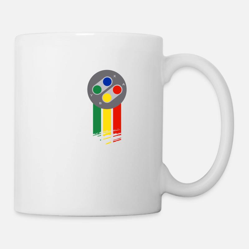 Famicon pad - Mug blanc - blanc