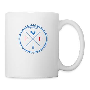 Île de France Paris Badge BBR - Mug blanc - blanc - Droite
