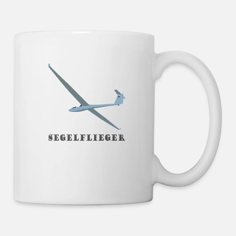 segelflieger - Tasse - Weiß