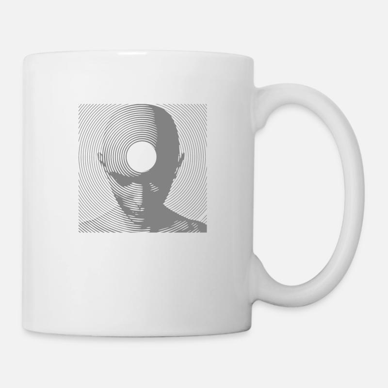Free-Mind-grey - Tasse - Weiß