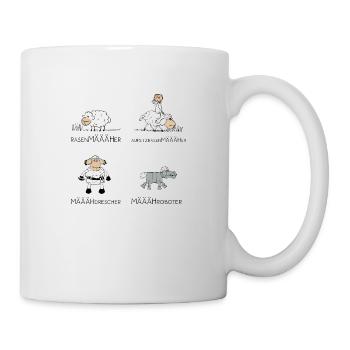 MÄÄÄHen - Tasse - Weiß - Rechts