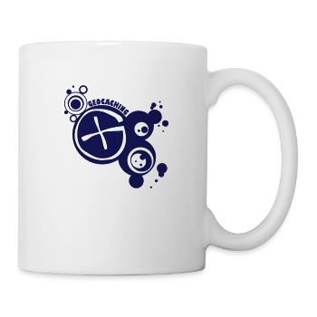 opencaching design / 1 color - Mug blanc - blanc - Droite