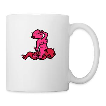teufels-sex ... von wicki_de - Tasse - Weiß - Rechts