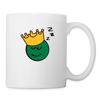 Peas king sleep - Mug - white - Right