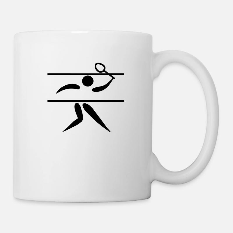 badminton os - Mug - white