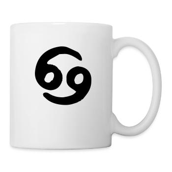 cancer zodiac - Mug - white - Right
