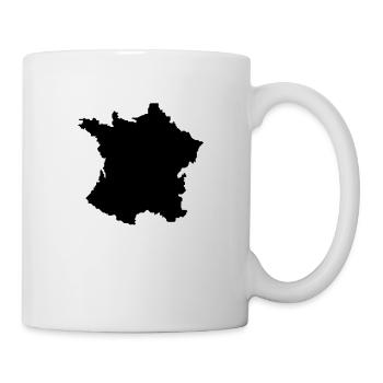 france map - Mug - white - Right