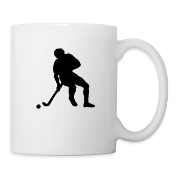 field hockey sport - Mug blanc - blanc - Droite