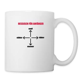 Hessischer Sprachkurs - Tasse - Weiß - Rechts