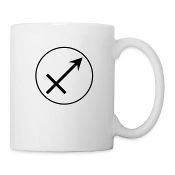 SAGITTARIUS ZODIAC SIGN! - Mug - white - Right