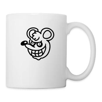 Vampire mouse - line - Mug - white - Right