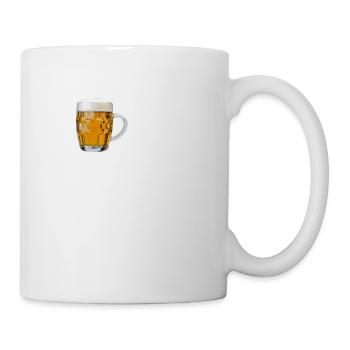 wunderbarer_koerper_weiss - Tasse - Weiß - Rechts