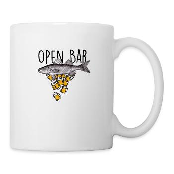 Open Bar - Mug blanc - blanc - Droite