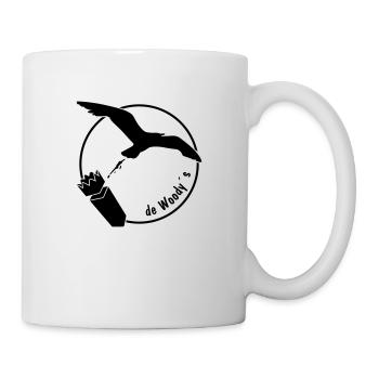 deWoodys Schiss - Tasse - Weiß - Rechts