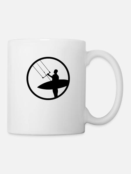 Wavekiter - Tasse - Weiß