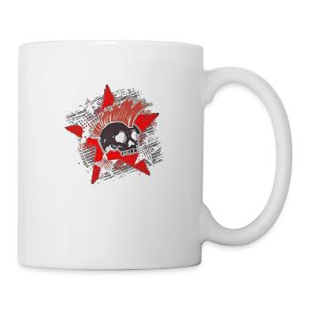 Punk Skull 05 - Mug - white - Right